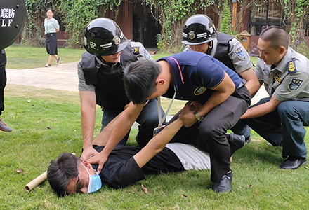 幼兒園防暴演練培訓