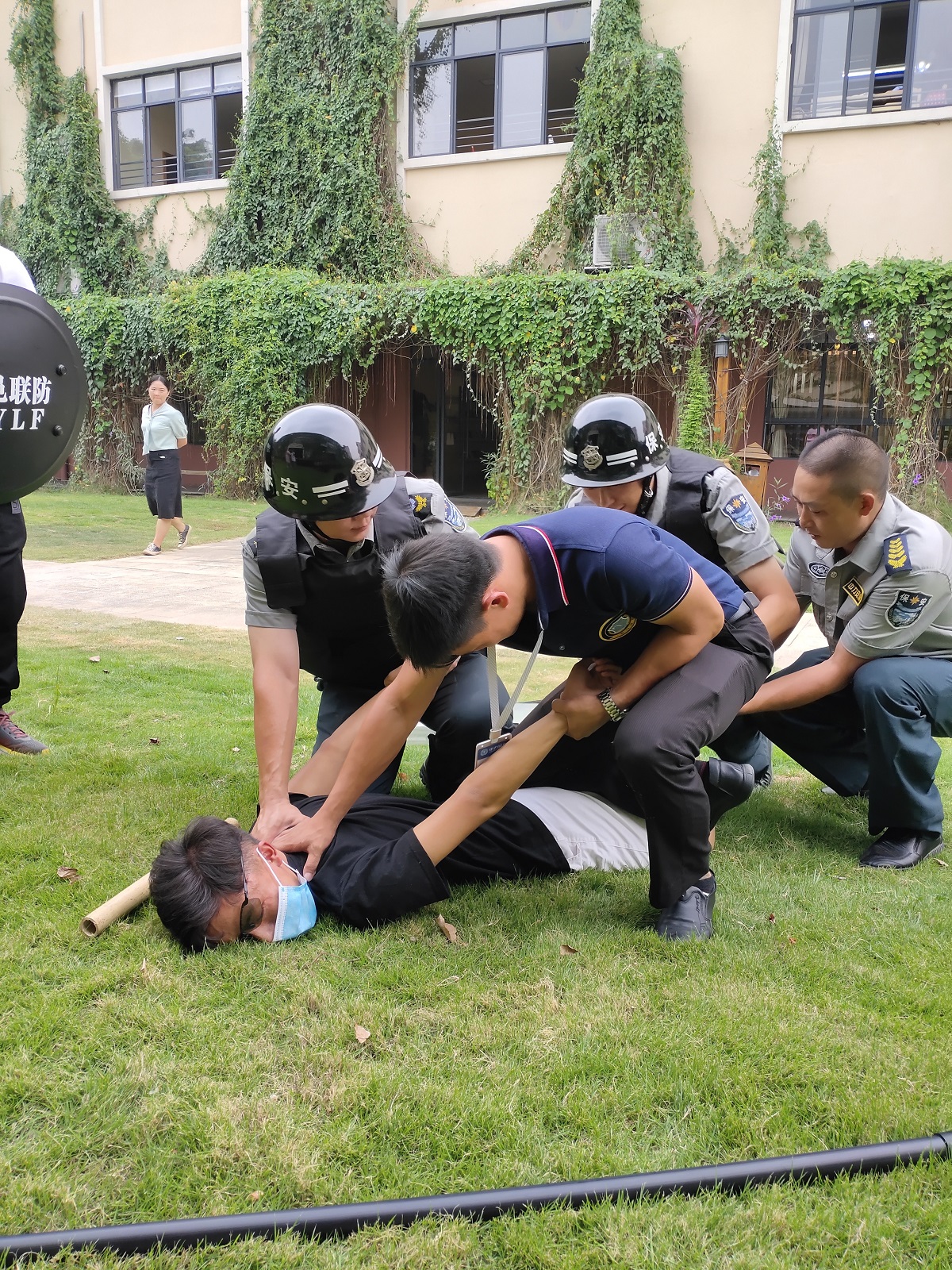 幼兒園防暴演練培訓
