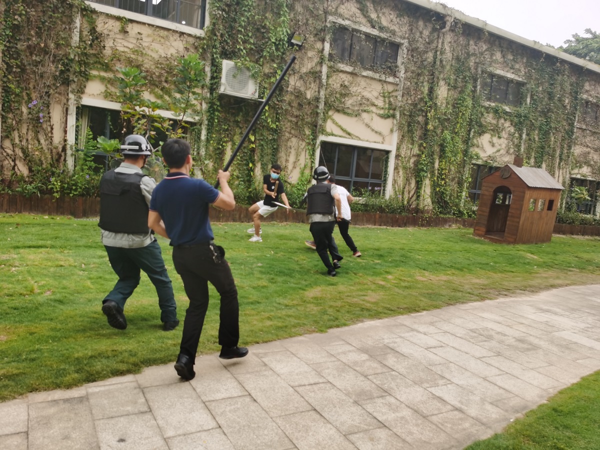 幼兒園防暴演練培訓